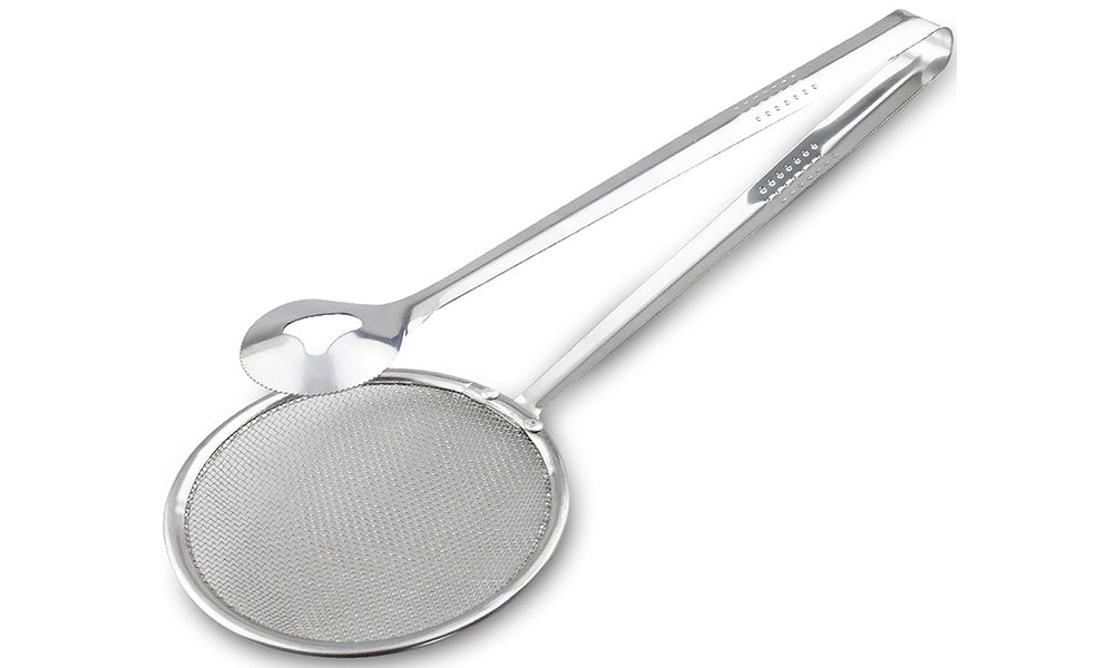 Food Strainer, Skimmer with Spoon