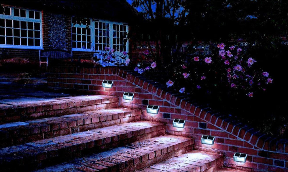 LED Solar Step Lights (Pack of 2)