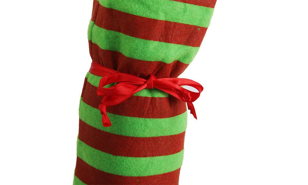 Christmas Elf Boot Bottle Bag