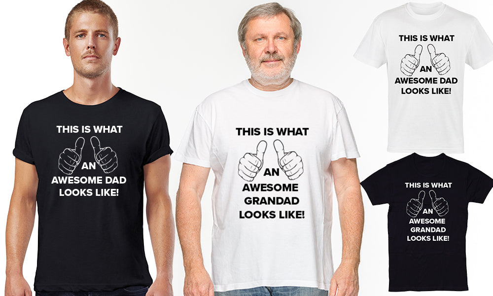 Awesome Grandad/Dad T-Shirts