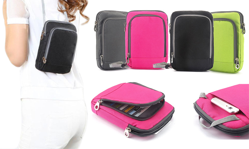 Nylon Neck Travel Bag