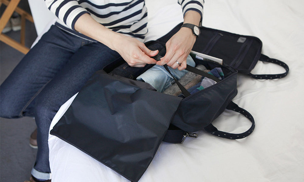 Unisex Nylon Carry On Travel Bag Suitcase
