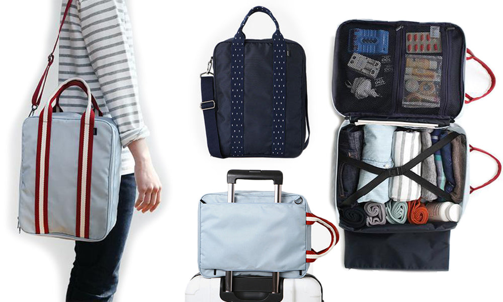Unisex Nylon Carry On Travel Bag Suitcase