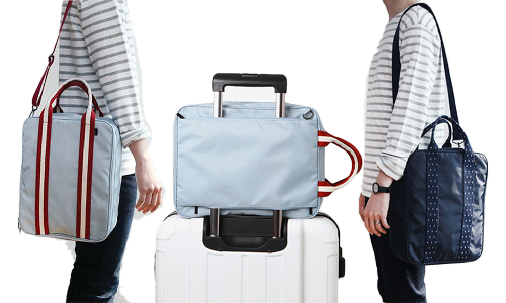 Unisex Nylon Carry On Travel Bag Suitcase