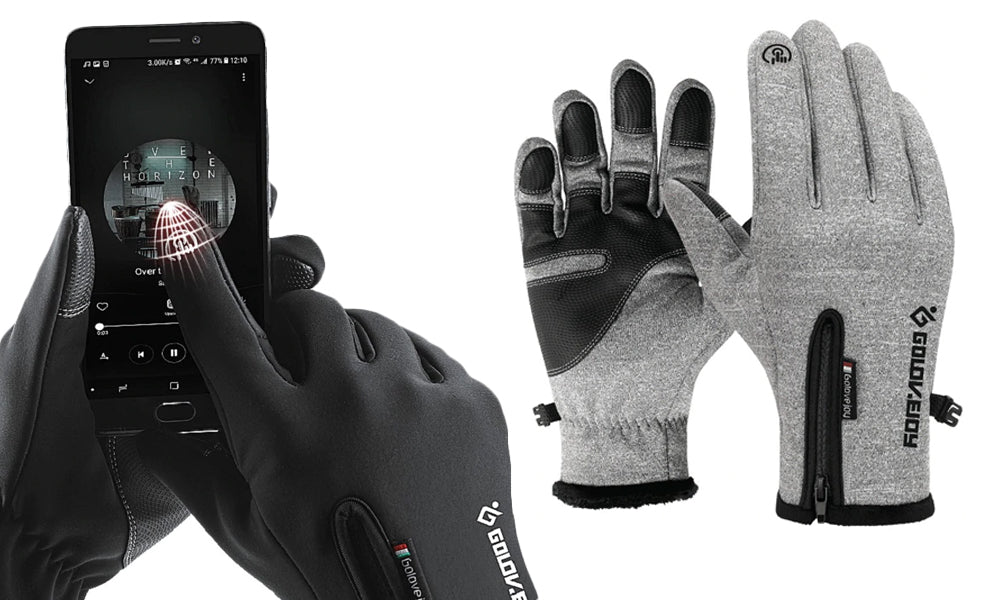 Unisex Touch Screen Cycling Gloves V2