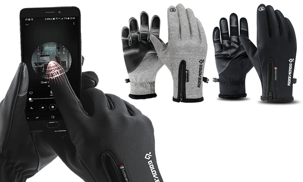 Unisex Touch Screen Cycling Gloves V2