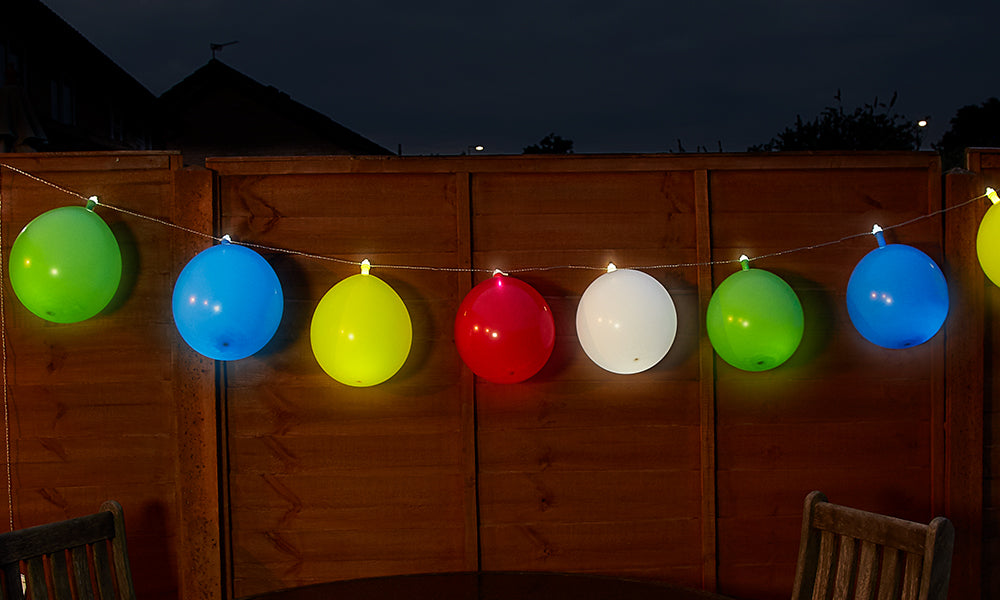 GloBrite LED Battery Balloon Colour String Lights