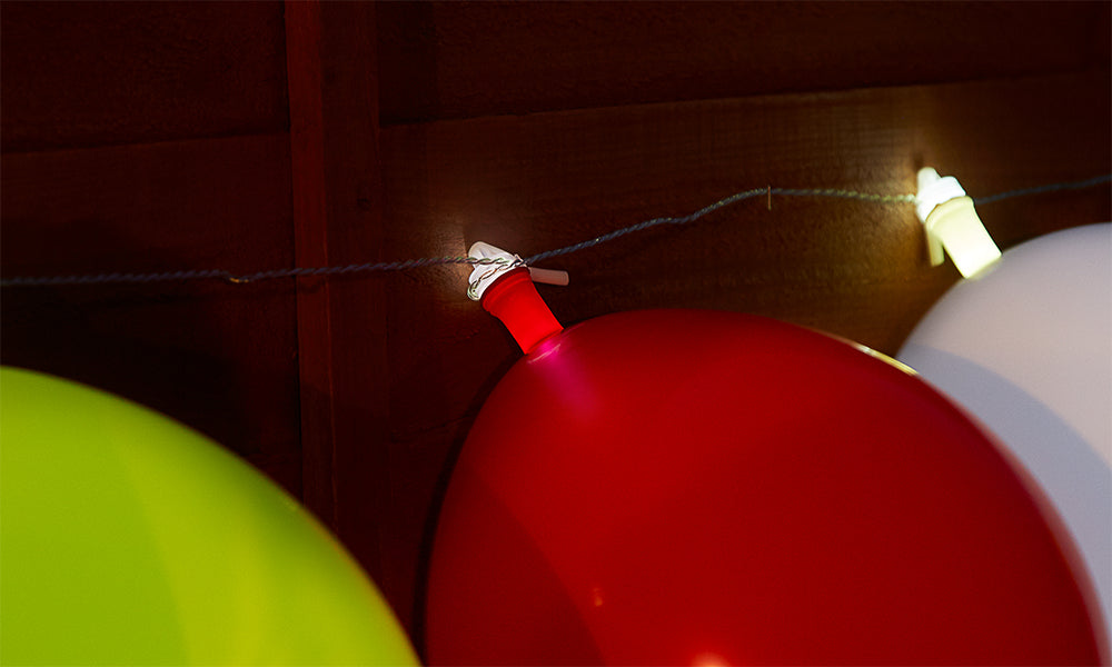 GloBrite LED Battery Balloon Colour String Lights