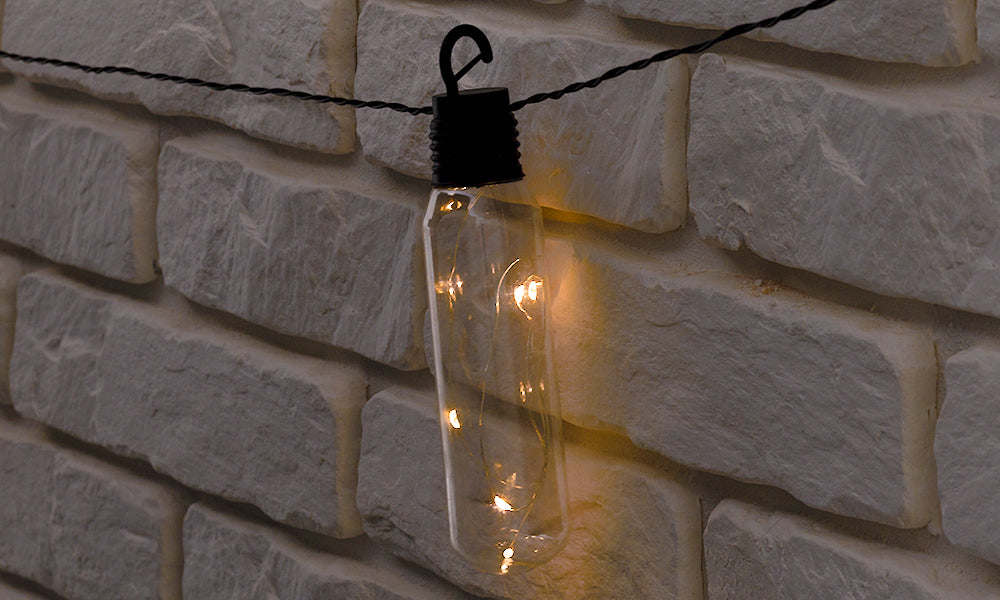 Wire LED Bulb String Lights