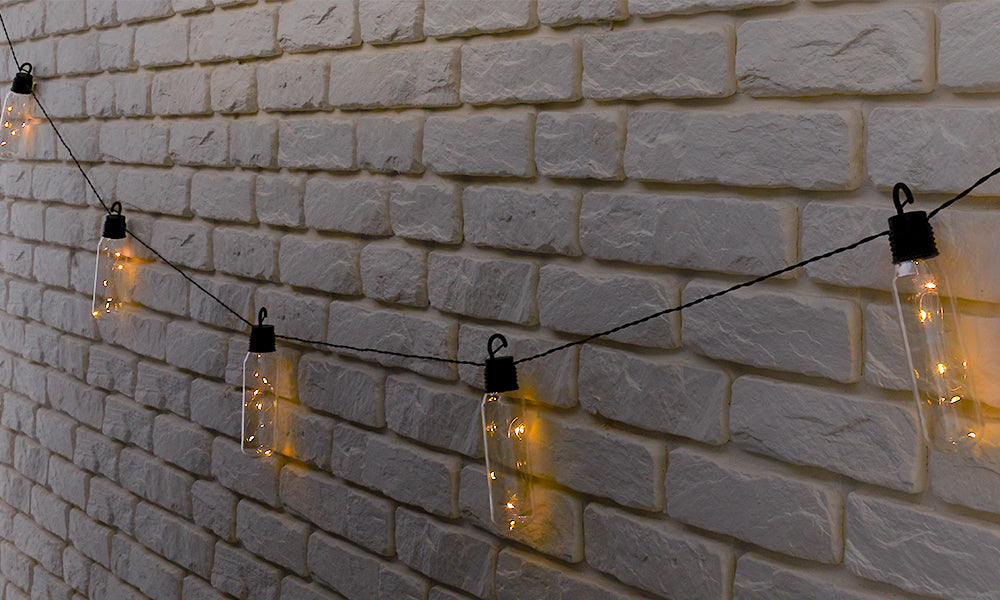 Wire LED Bulb String Lights