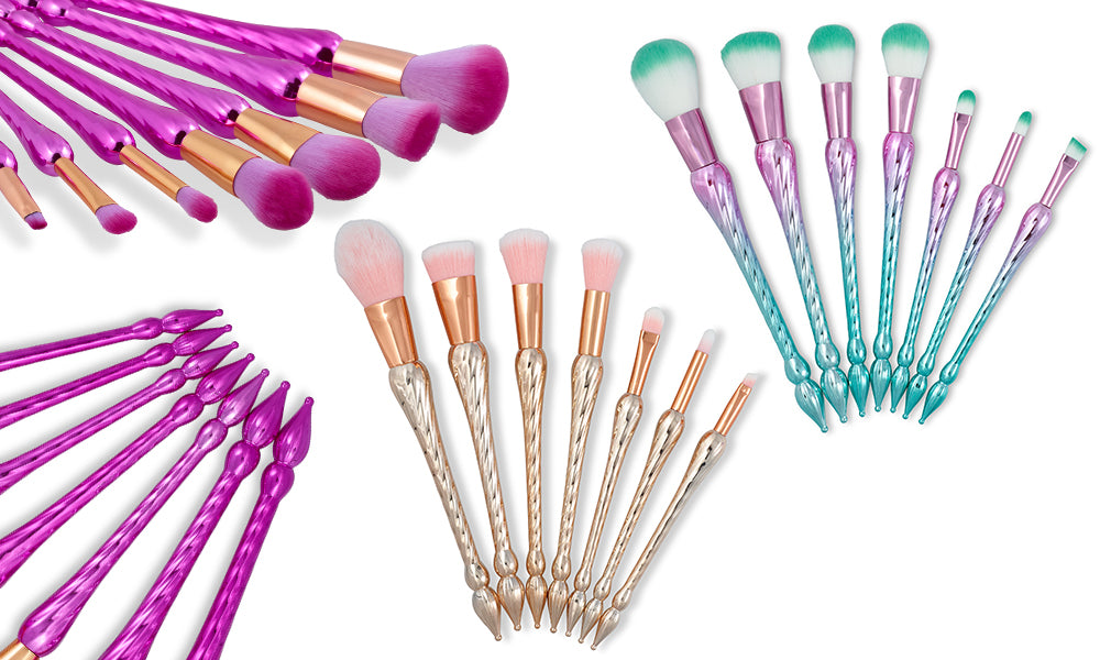Twisted Make up brushes