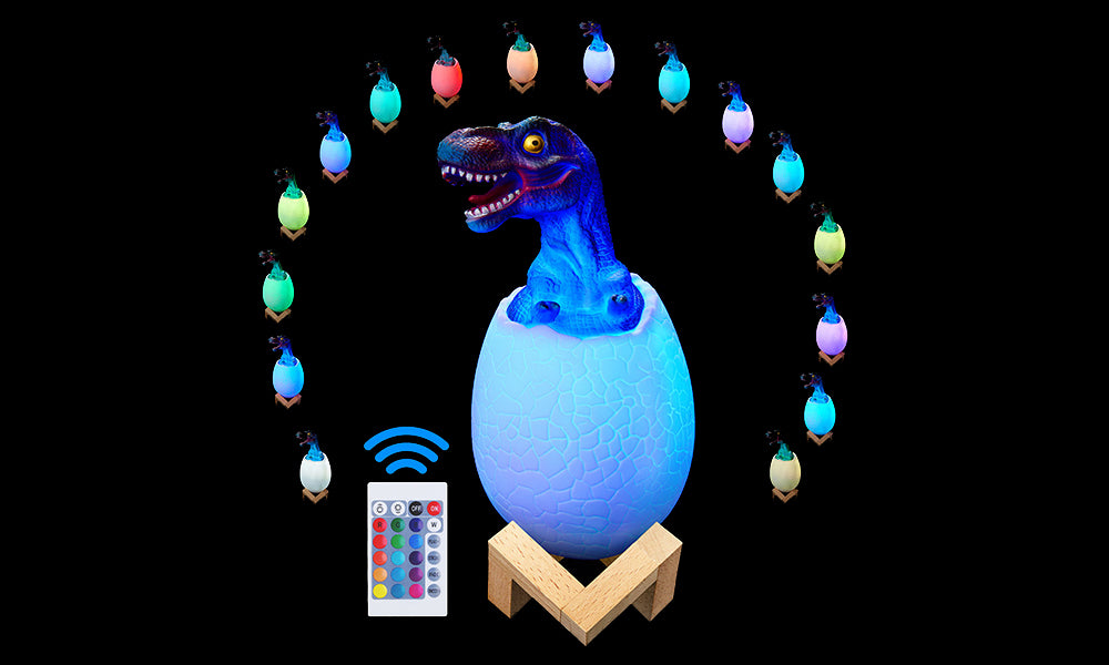 Kids 3D Remote Control Dinosaur Light