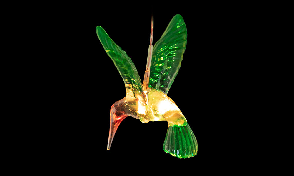 GloBrite Solar Humming Bird Wind Chime