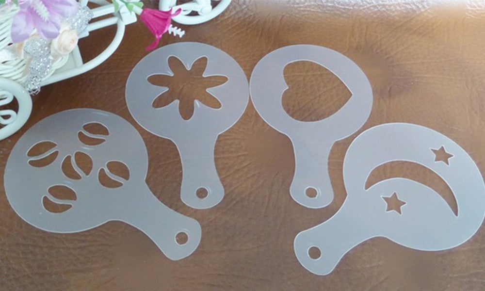 16 Piece Chocolate Stencils and Duster For all Occasions