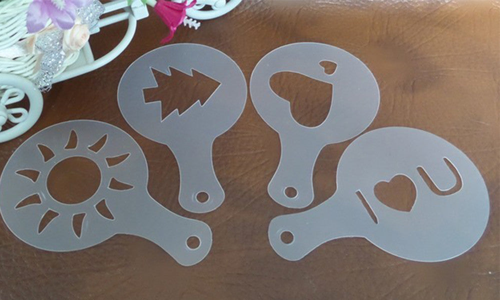 16 Piece Chocolate Stencils and Duster For all Occasions