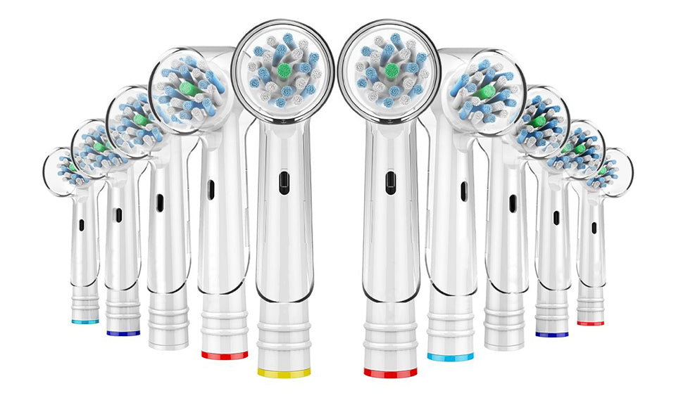 10-Pack Electric Toothbrush Hygiene Head Covers