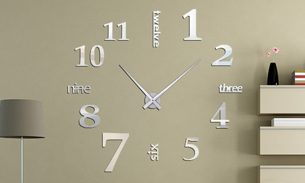 3D DIY Wall Clock