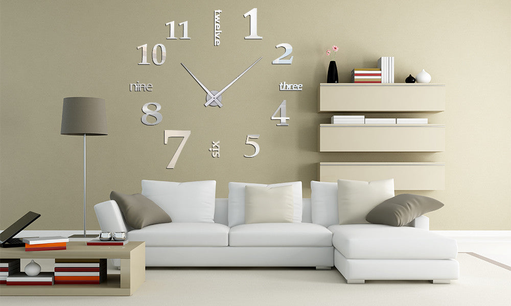 3D DIY Wall Clock