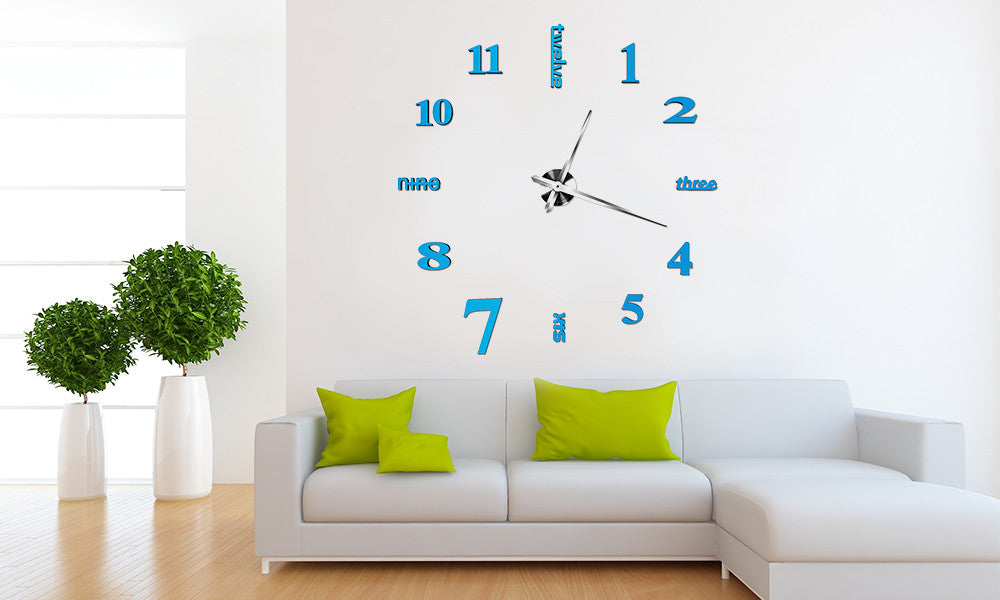 3D DIY Wall Clock