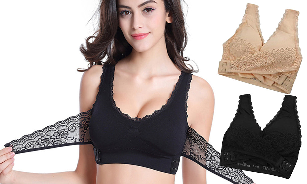 Wireless Front Cross Bra