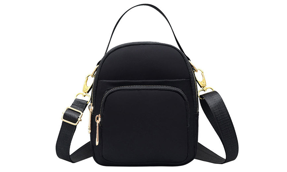 Women Nylon Multi-pocket Crossbody Bag