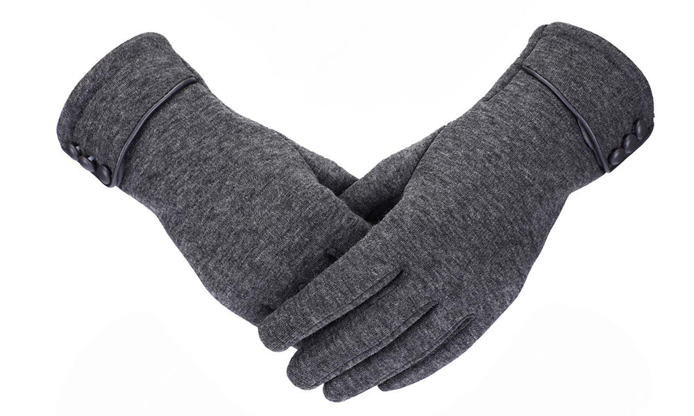 Woman's Winter Touchscreen Cotton Gloves