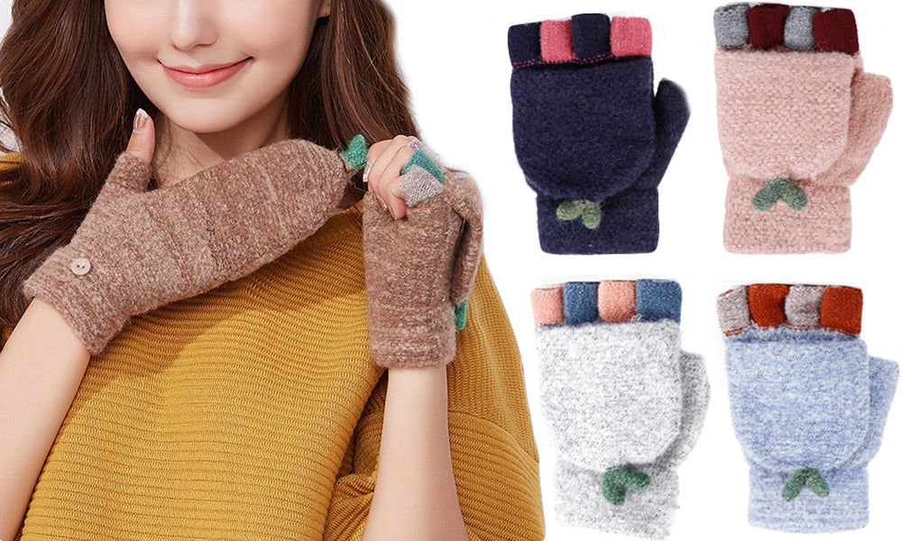 Womens Fingerless Mittens