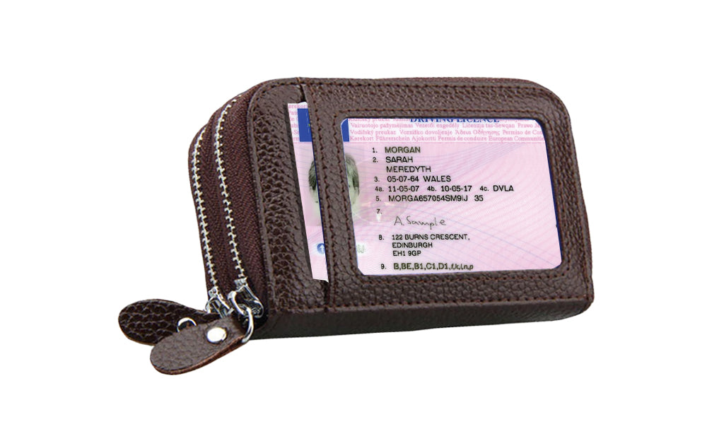 Women's Genuine Leather RFID Blocking Wallet