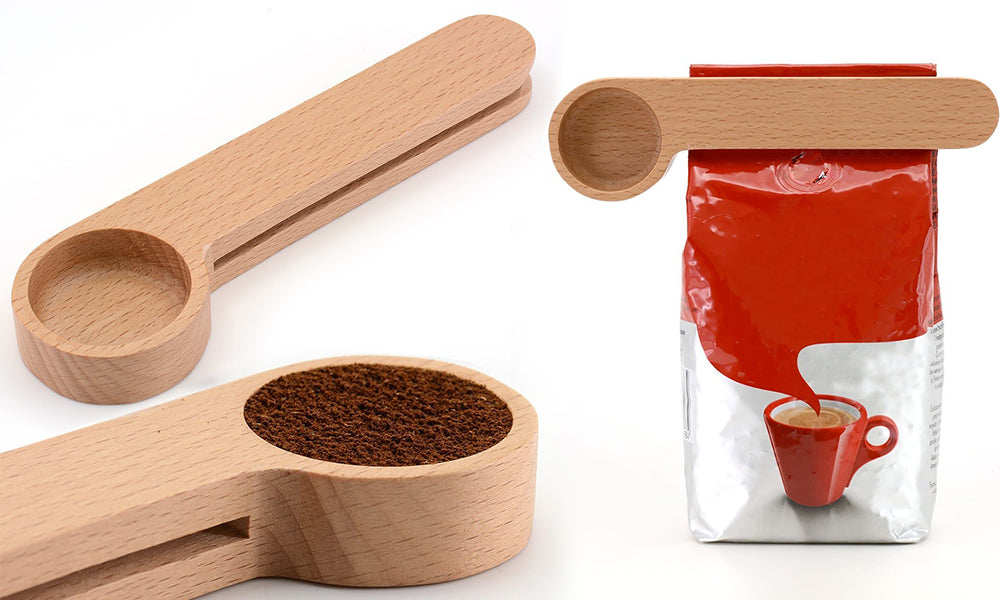 2 in 1 Coffee Measuring Spoon and Bag Clip