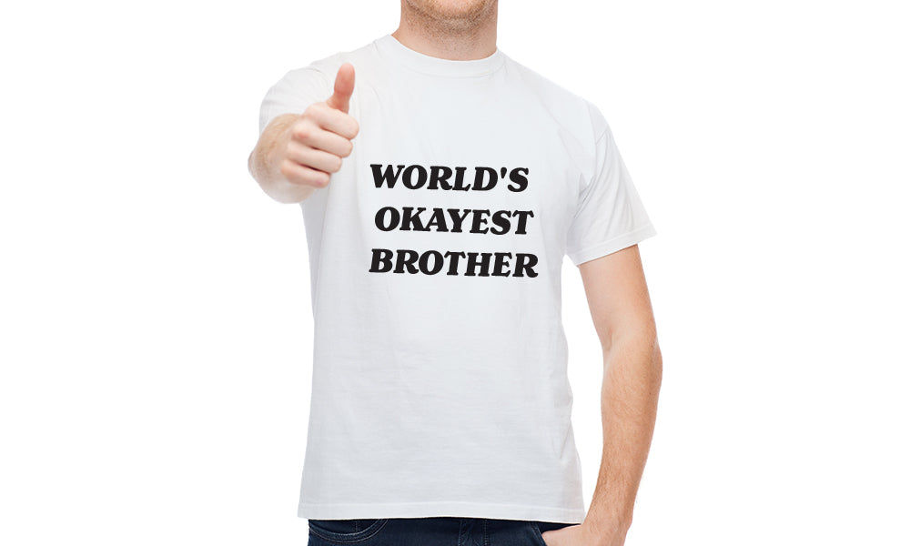 Worlds Okayest Brother Sister T-Shirts