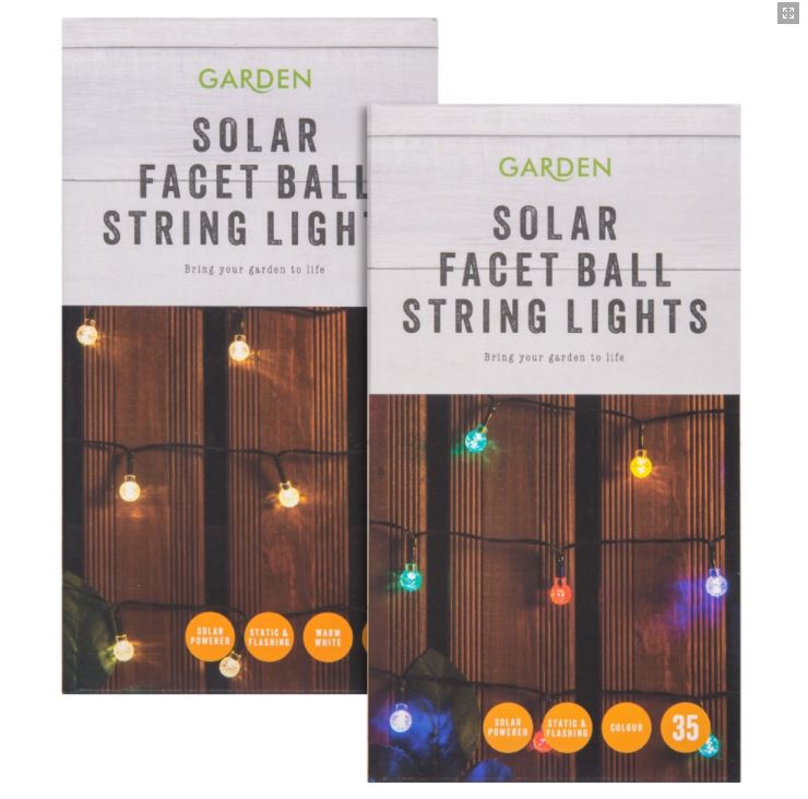 Balls Garden Solar String Lights