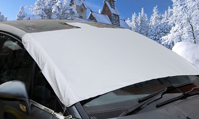 Magnetic Car Windscreen Cover Ice Frost Shield Snow Protector Sun