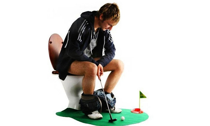 7-Piece Potty Golf Set with Putter