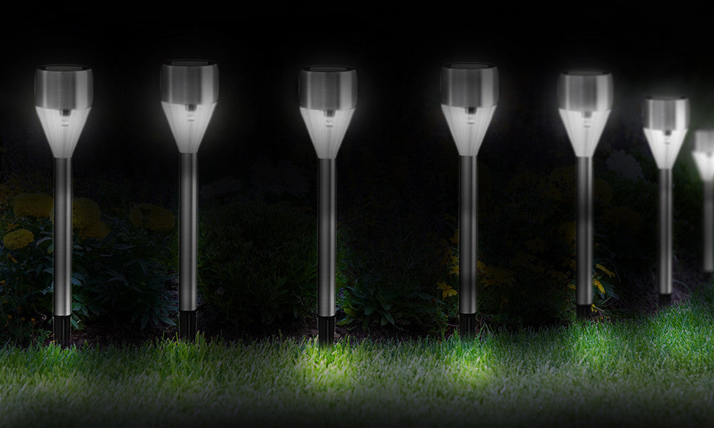 Set of 6 Diamond Solar Lights