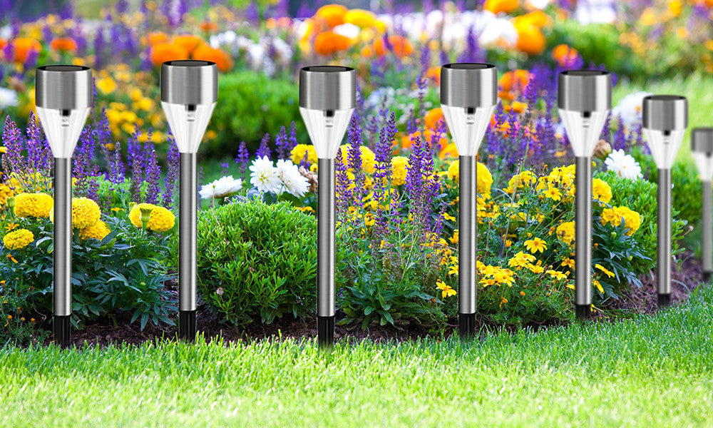 Set of 6 Diamond Solar Lights