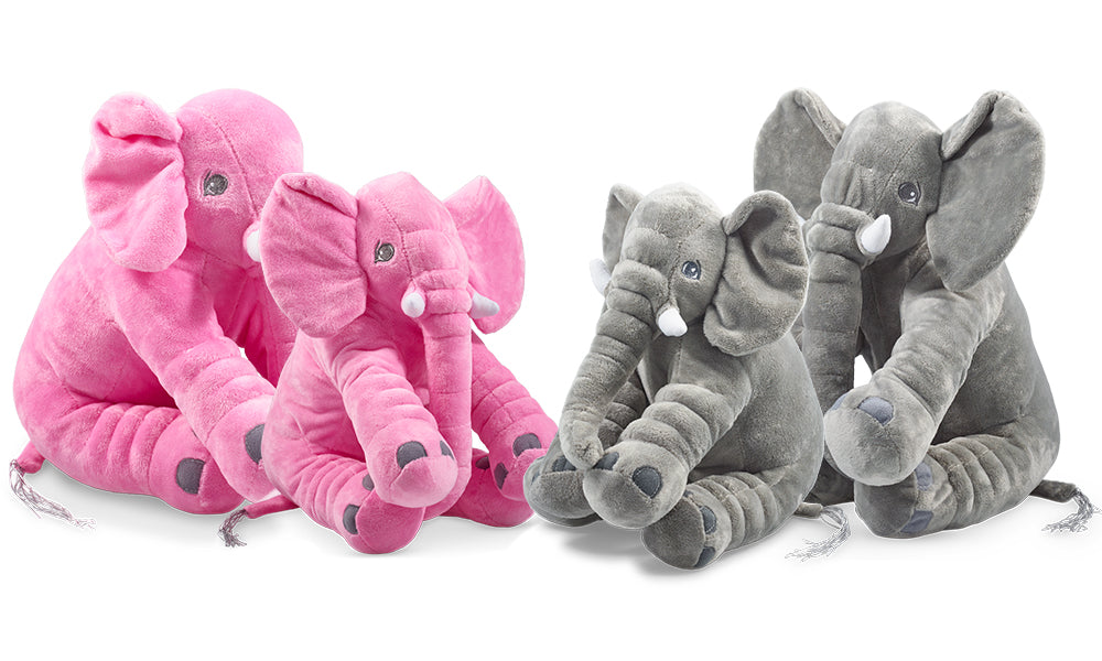 Baby Elephant Lumbar Pillows