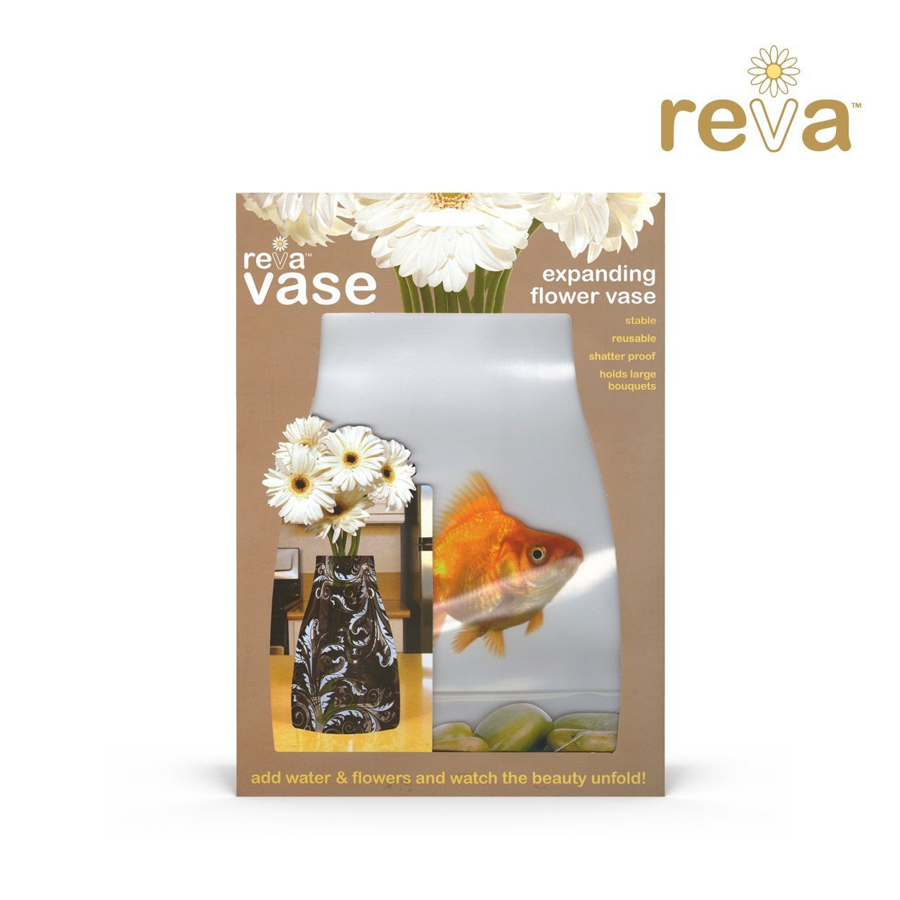 Reva Expanding Vase in Choice of Design