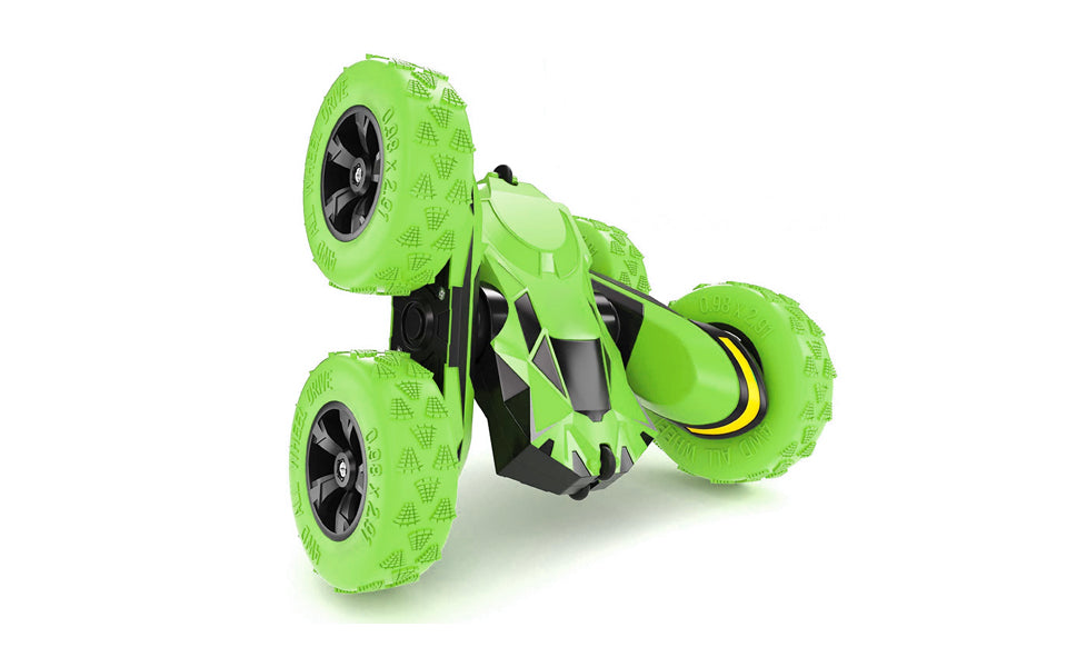 4WD Remote Control Stunt Car with 360° Double Side Flips – Dynergy
