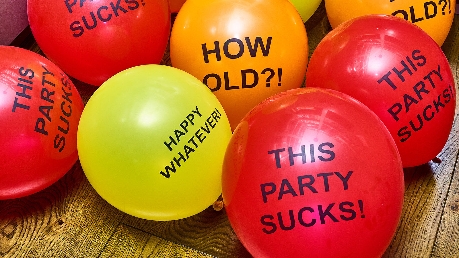 12 Pack of Rude Balloons