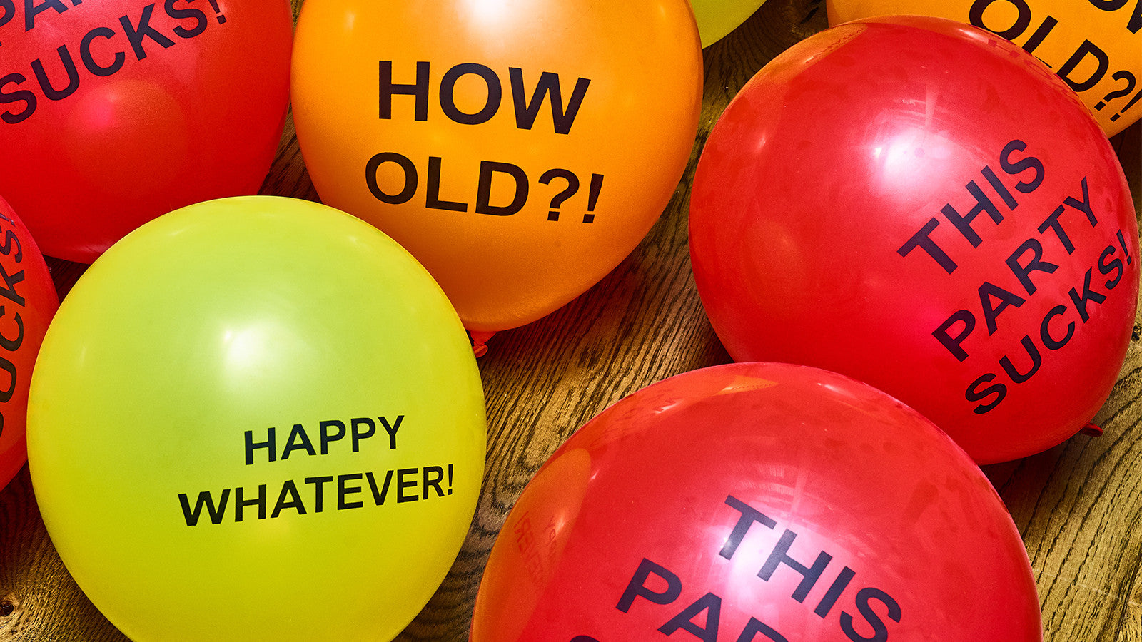 12 Pack of Rude Balloons