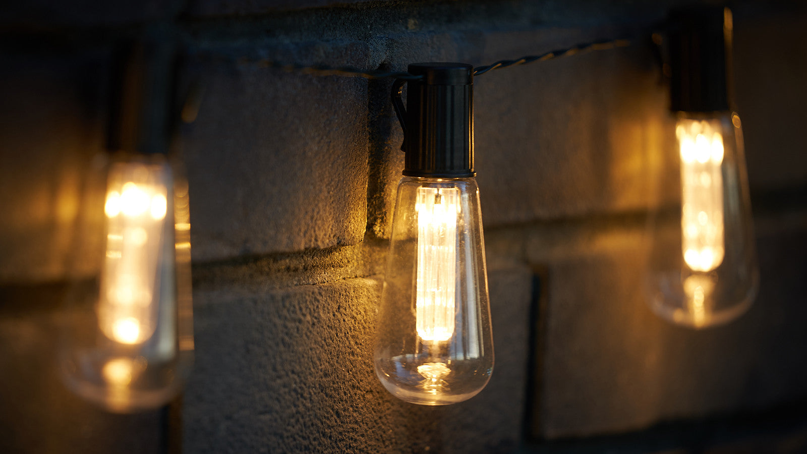 Globrite Vintage Edison Solar Bulb Light