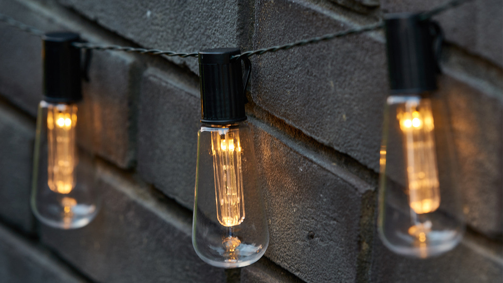 Globrite Vintage Edison Solar Bulb Light