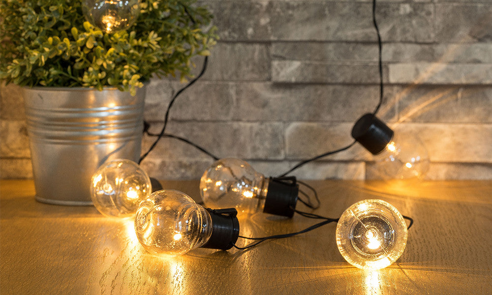 Battery Indoor Black Wire Bulbs