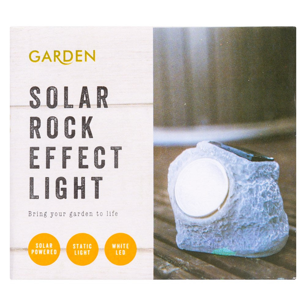 Garden Solar Light - Rock