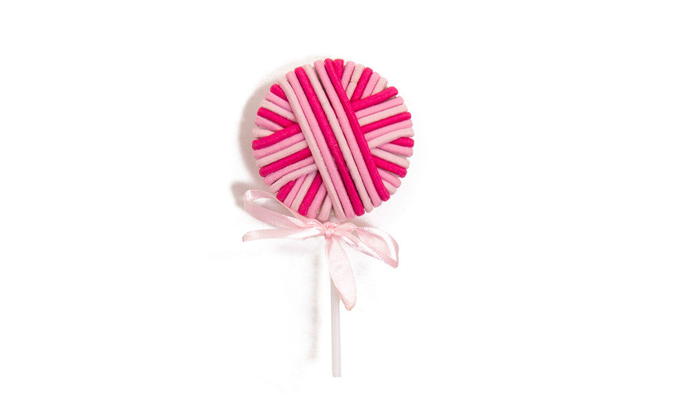 Lollipop Rubber Hair Bands (Pack Of 24)