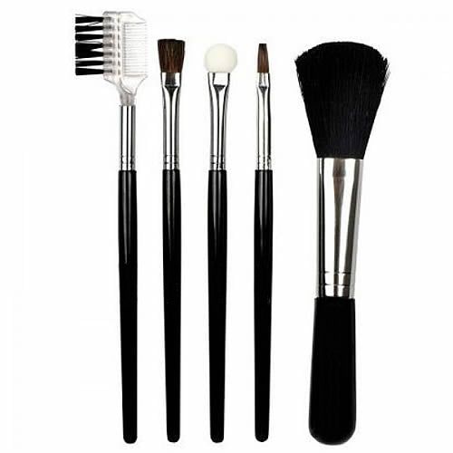 15 shade colour concealer and 5 piece Makeup Brush Set