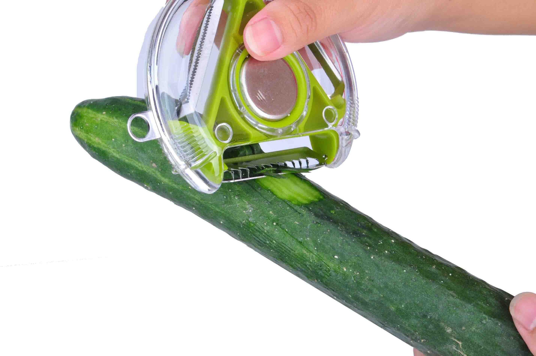 Tri-blade Rotary Peeler, Grater For Fruit and Vegetable – Kwirkythings