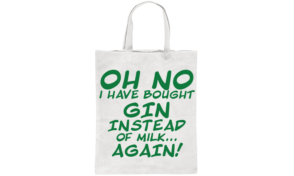Alcohol Instead of Milk Tote Bags