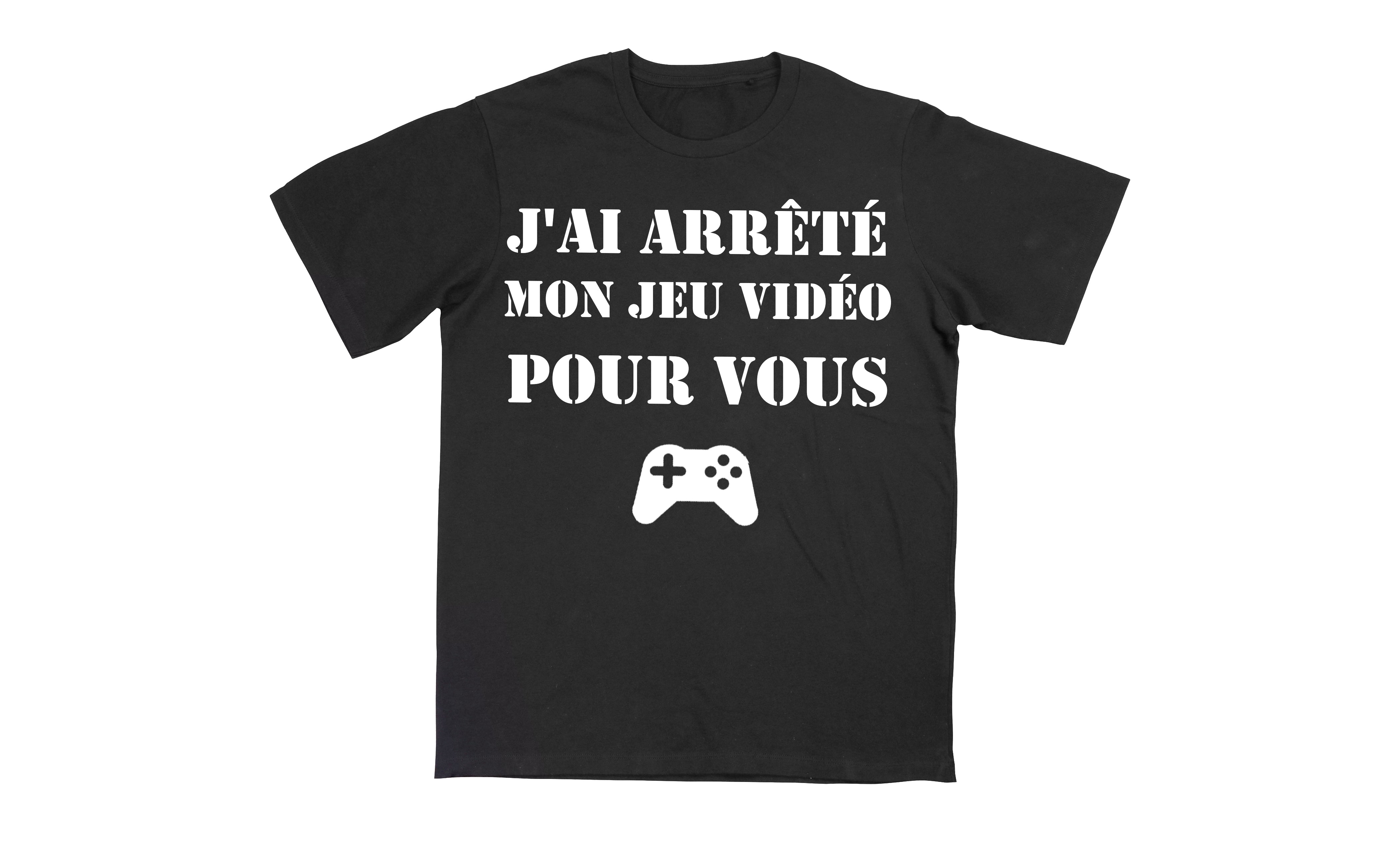 French Kids I Paused My Game T-Shirts