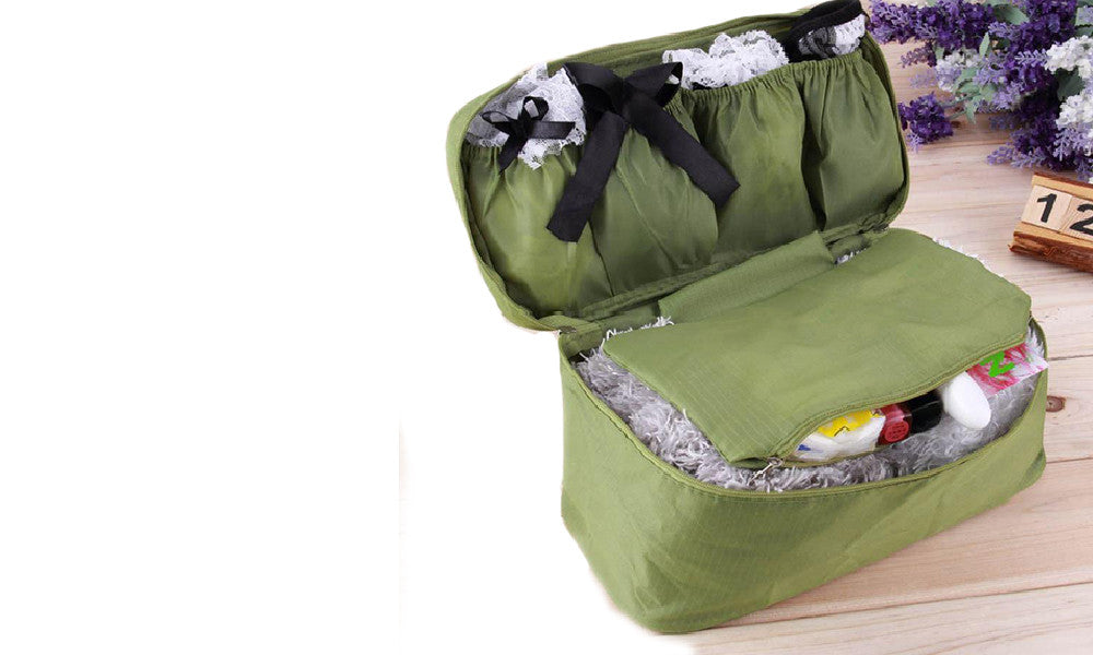 Handy Travel Underwear and Cosmetics Organiser